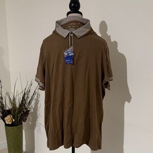NWT men’s 2X polo shirt apt 9 brand 576